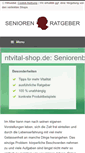 Mobile Screenshot of ntvital-shop.de